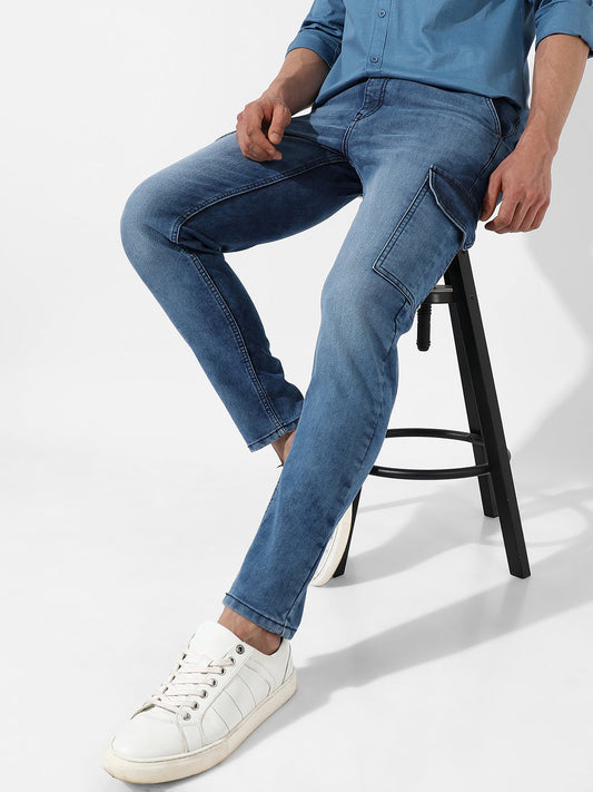 Cargo Denim Jeans