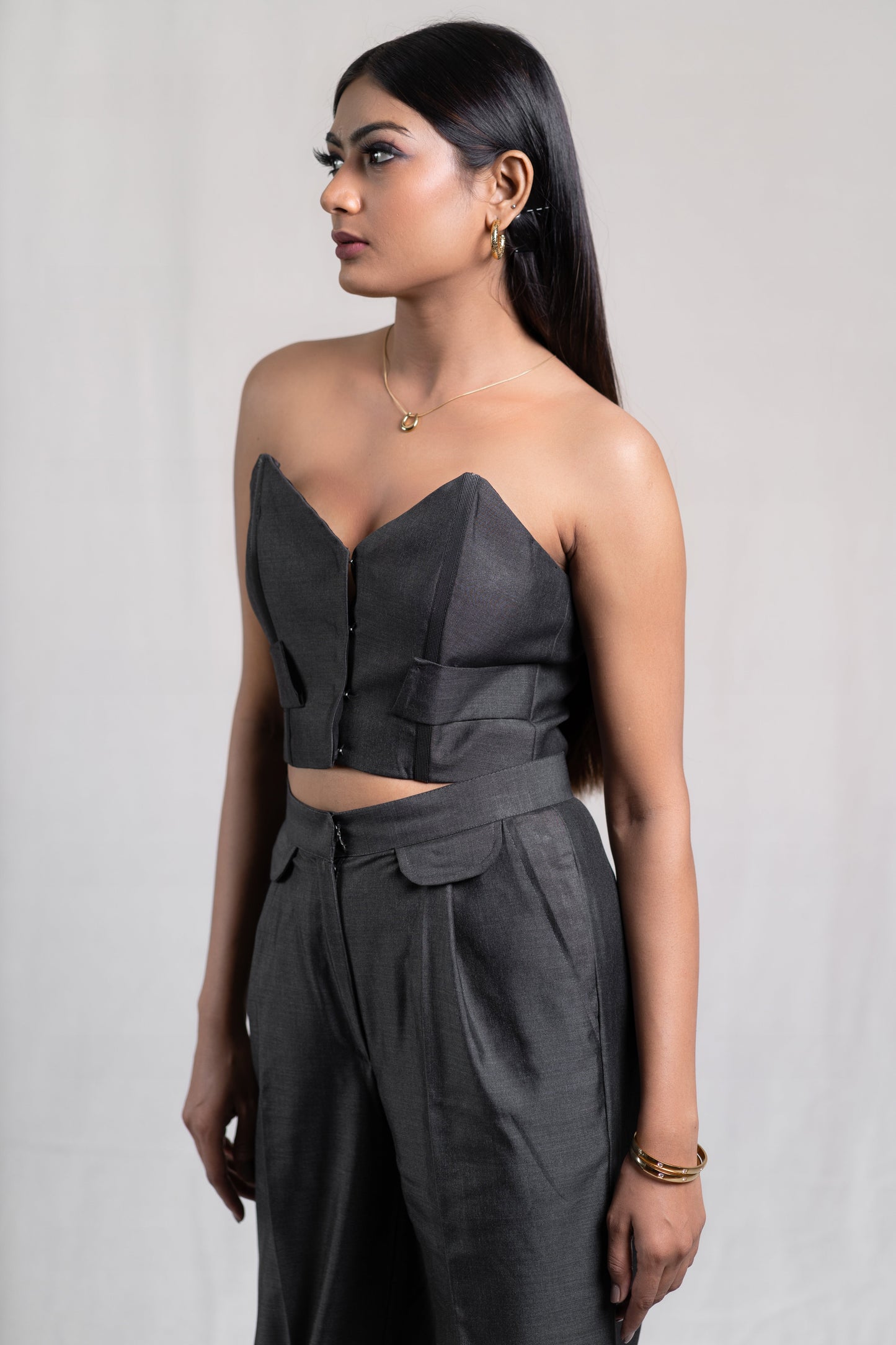 Charcoal Corset