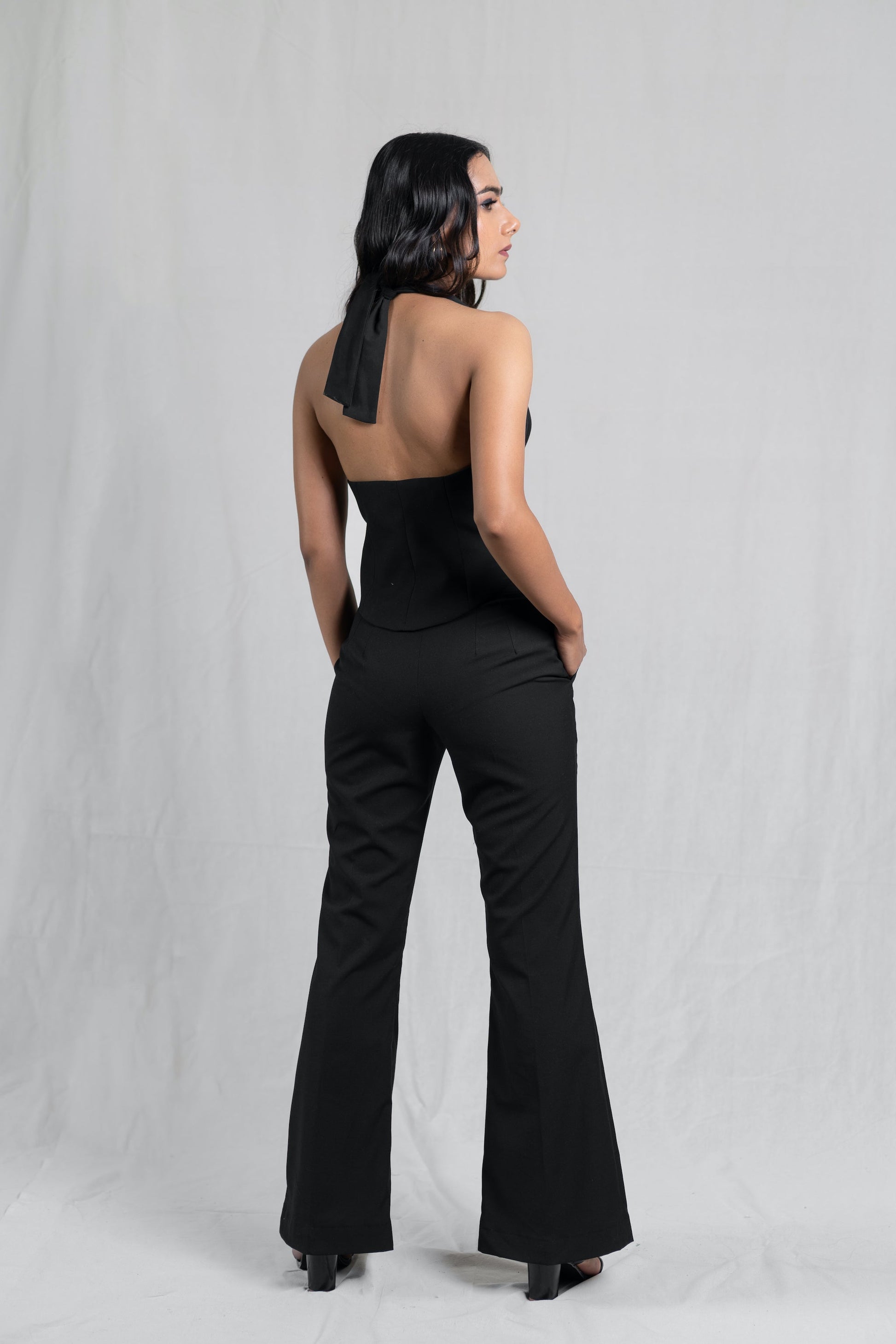 Formal waistcoat, Back