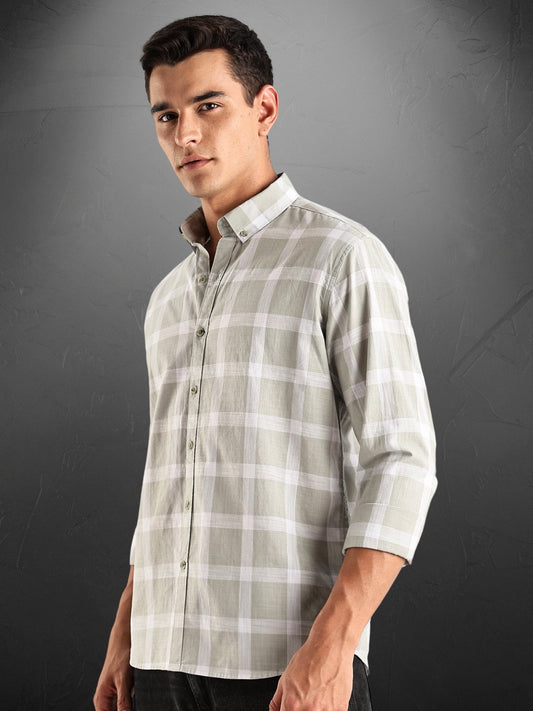 Checkered Shirt in Regular Fit