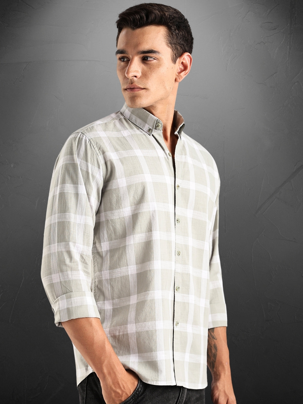 Checkered Shirt in Regular Fit