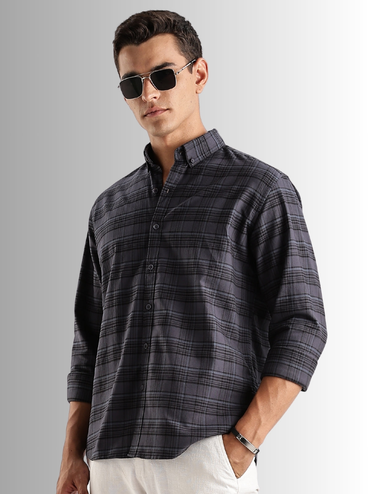 Checkered Shirt in Regular Fit