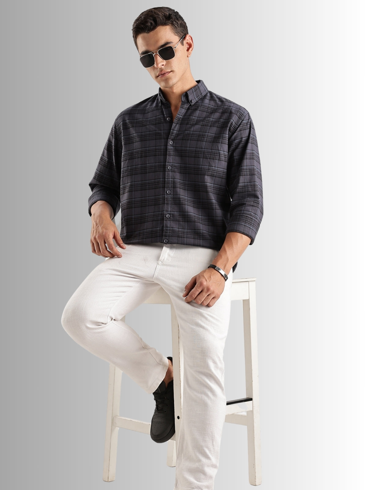 Checkered Shirt in Regular Fit