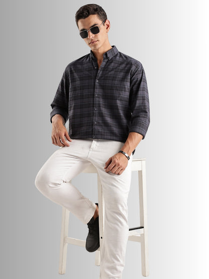 Checkered Shirt in Regular Fit