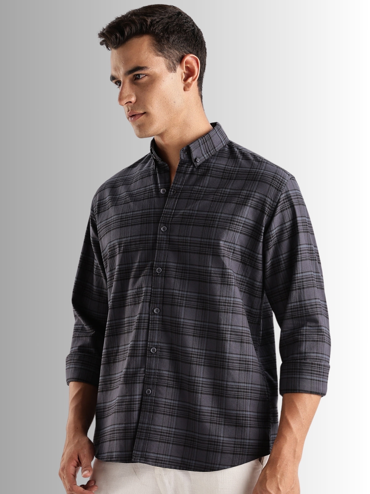 Checkered Shirt in Regular Fit