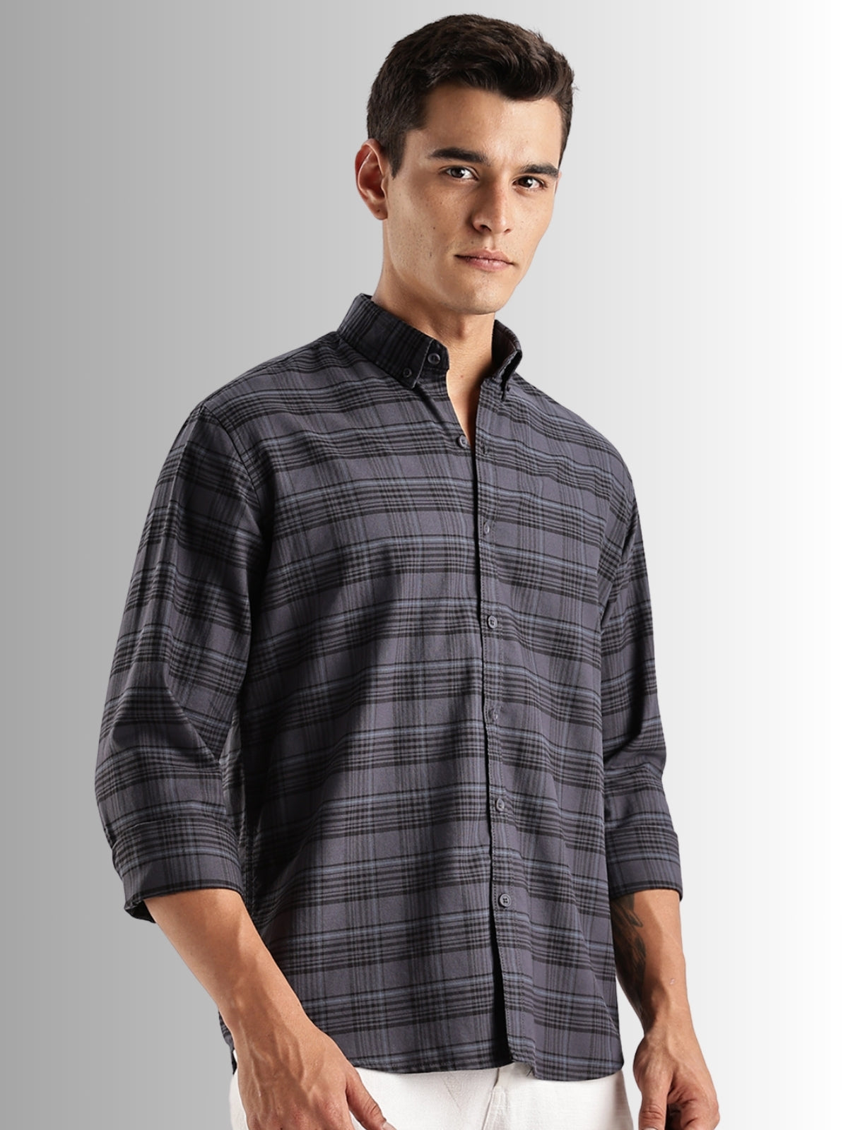 Checkered Shirt in Regular Fit