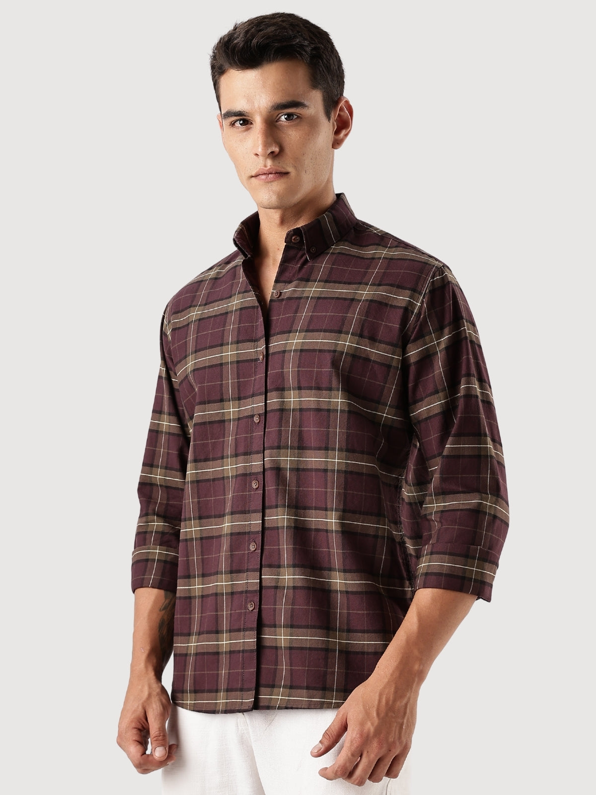 Checkered Shirt in Regular Fit