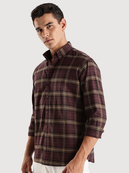 Checkered Shirt in Regular Fit
