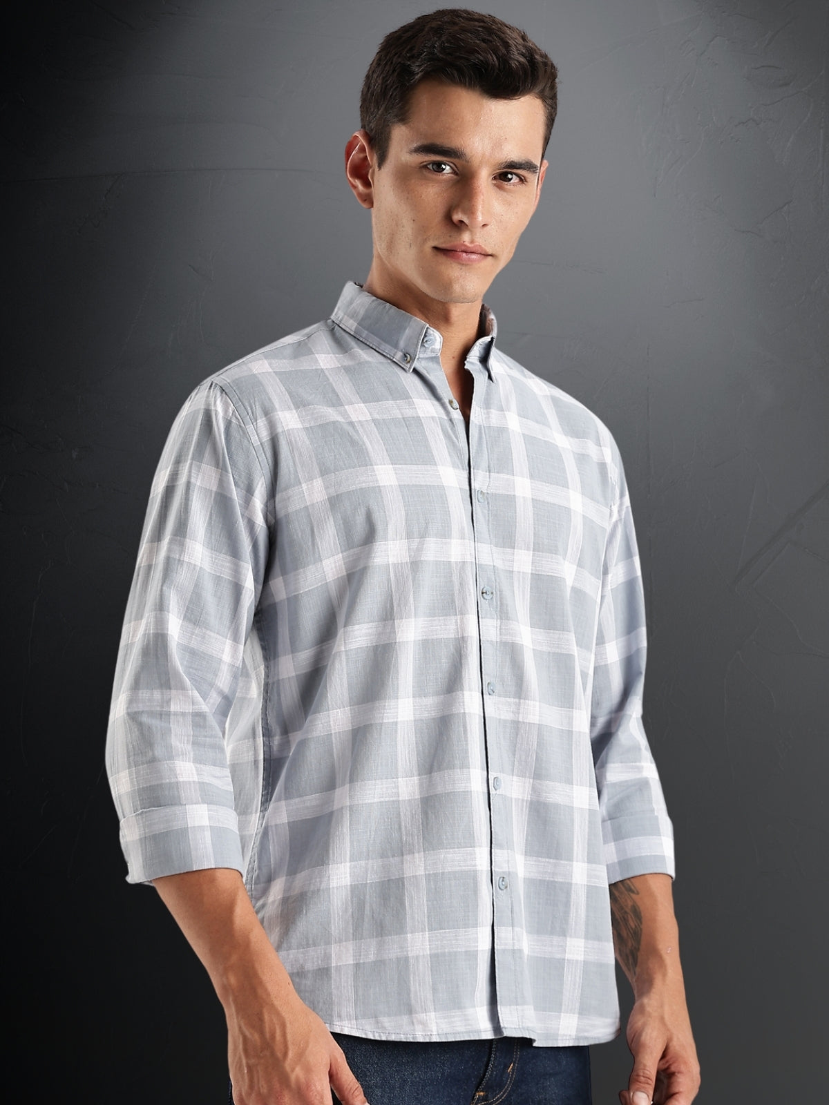 Checkered Shirt in Regular Fit