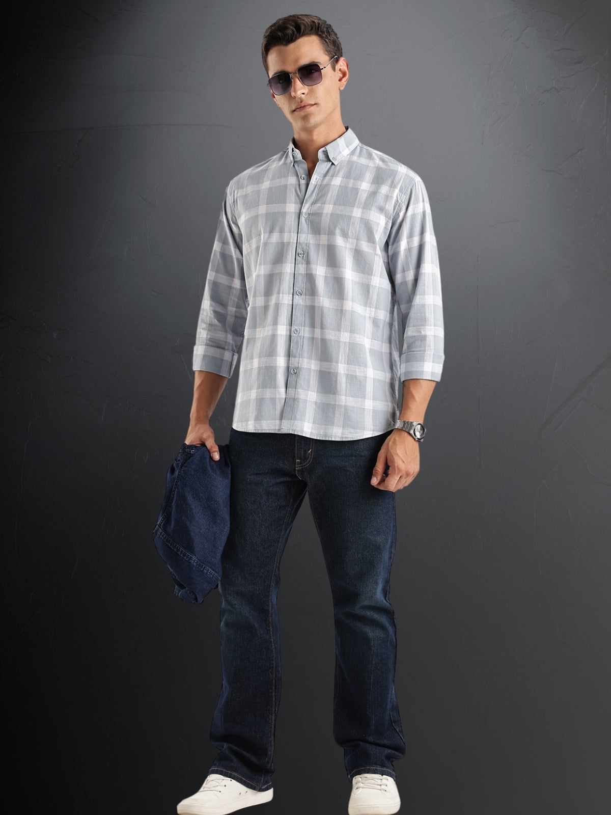 Checkered Shirt in Regular Fit