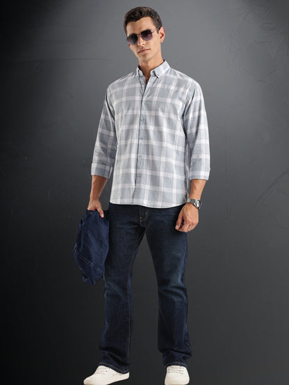 Checkered Shirt in Regular Fit