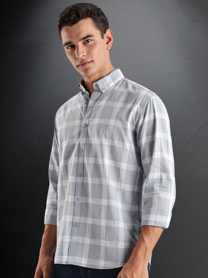 Checkered Shirt in Regular Fit