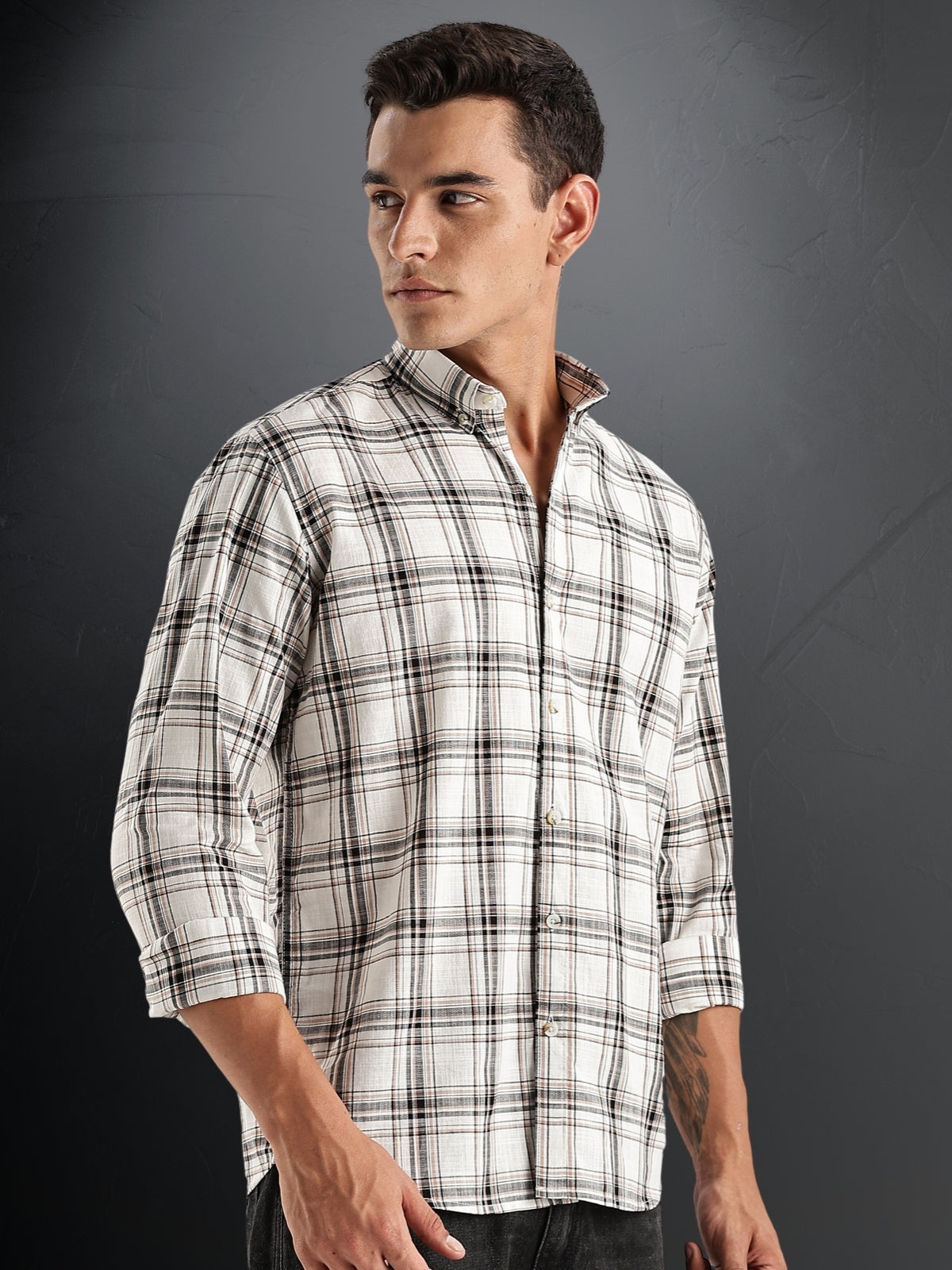 Checkered Shirt in Regular Fit