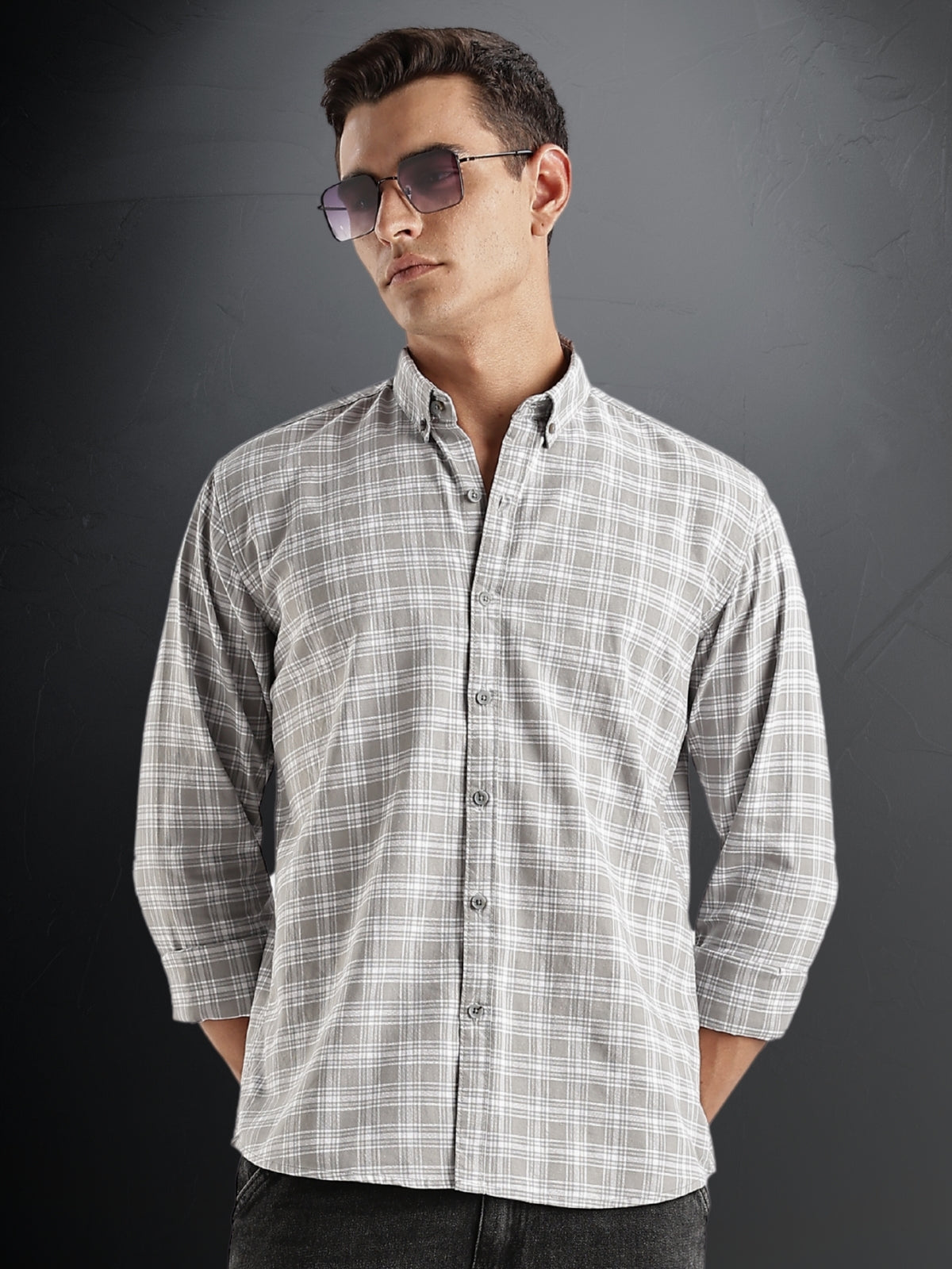 Checkered Shirt in Regular Fit