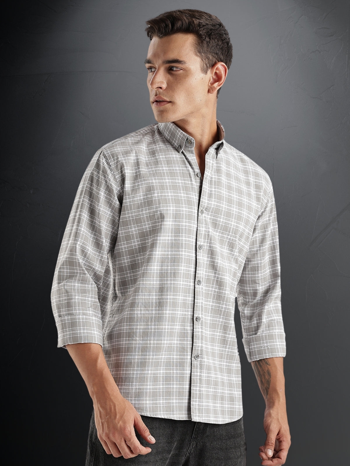 Checkered Shirt in Regular Fit