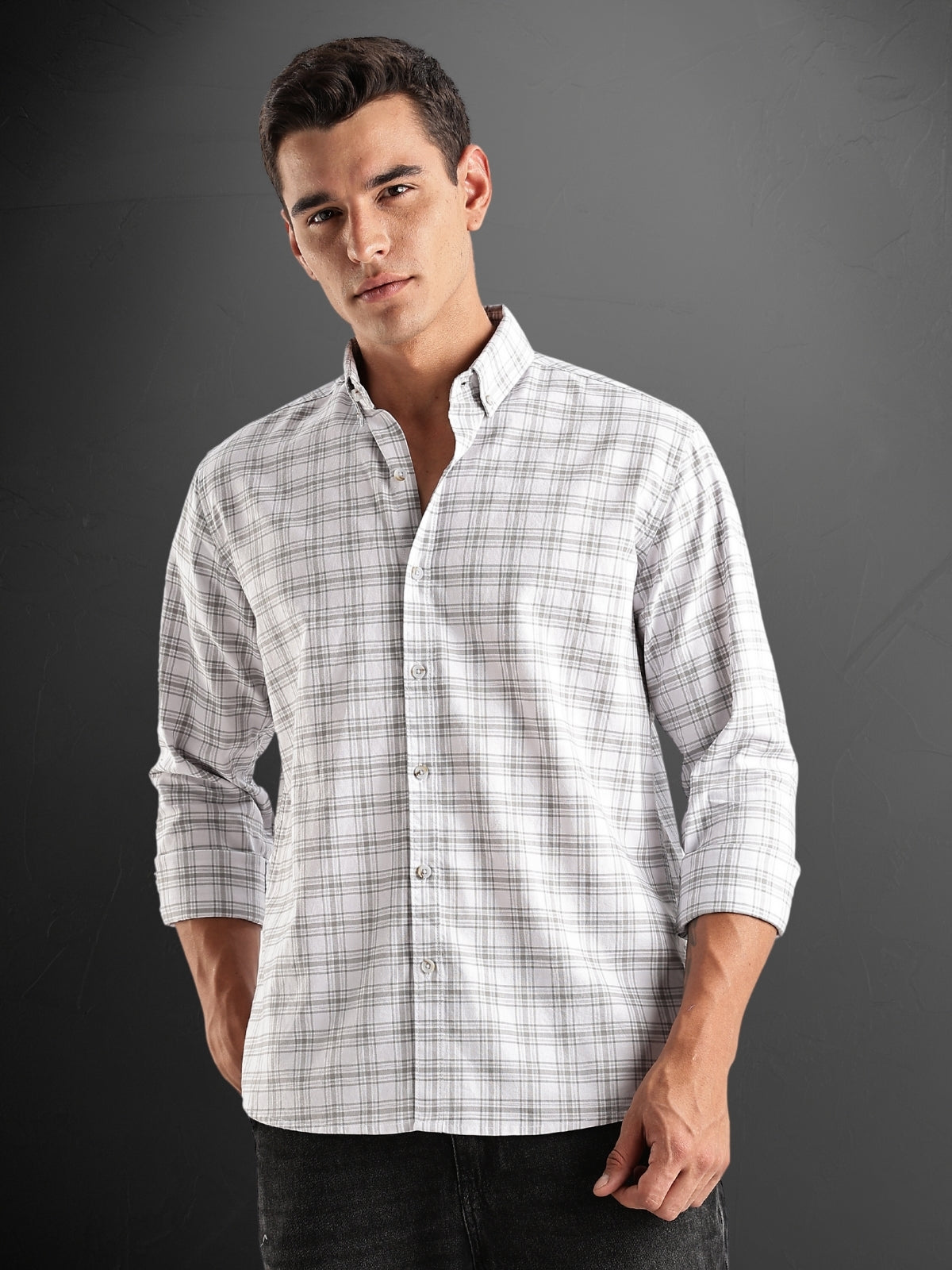 Checkered Shirt in Regular Fit