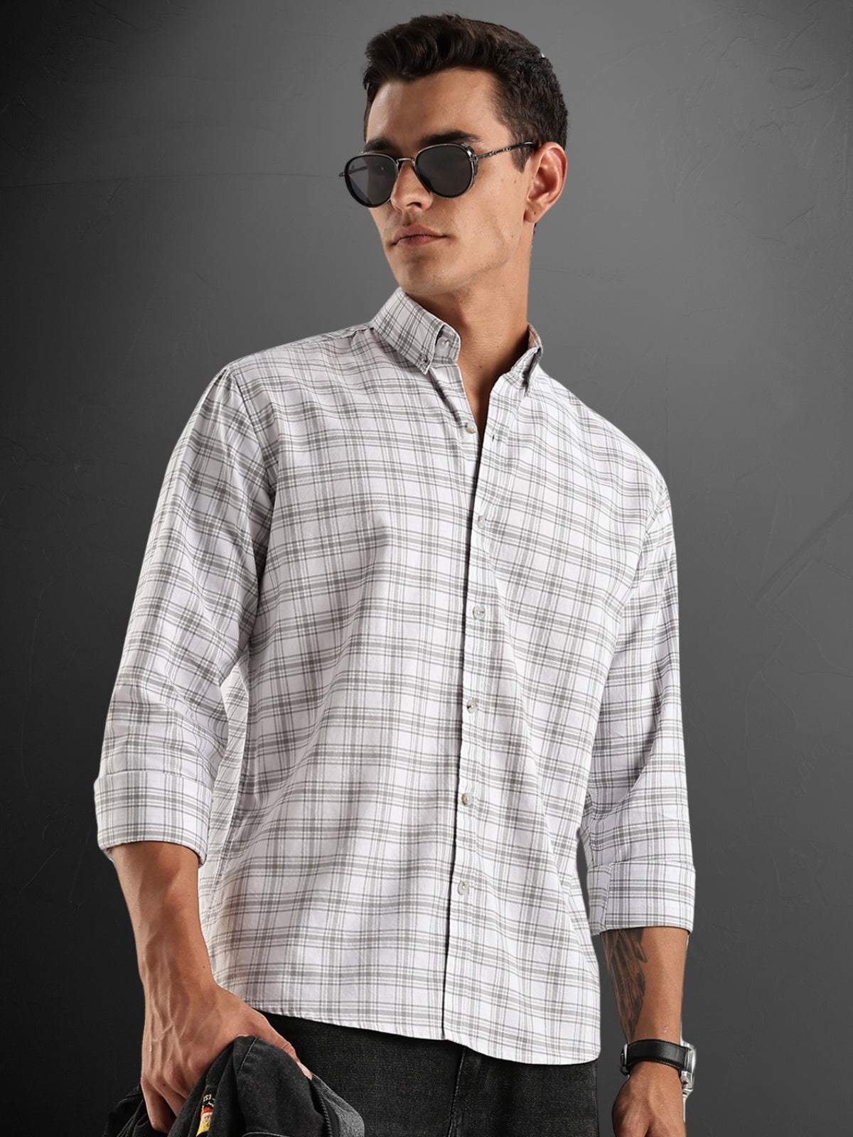 Checkered Shirt in Regular Fit