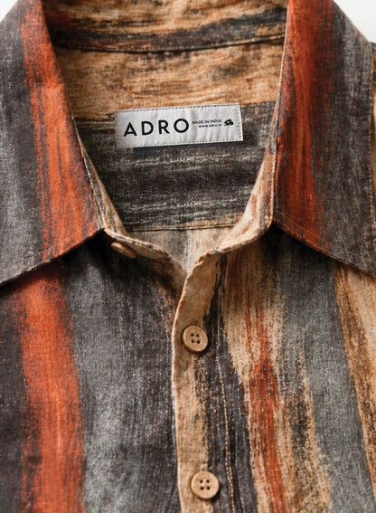 Adro Sunset Strata Resort Relaxed Fit Shirt
