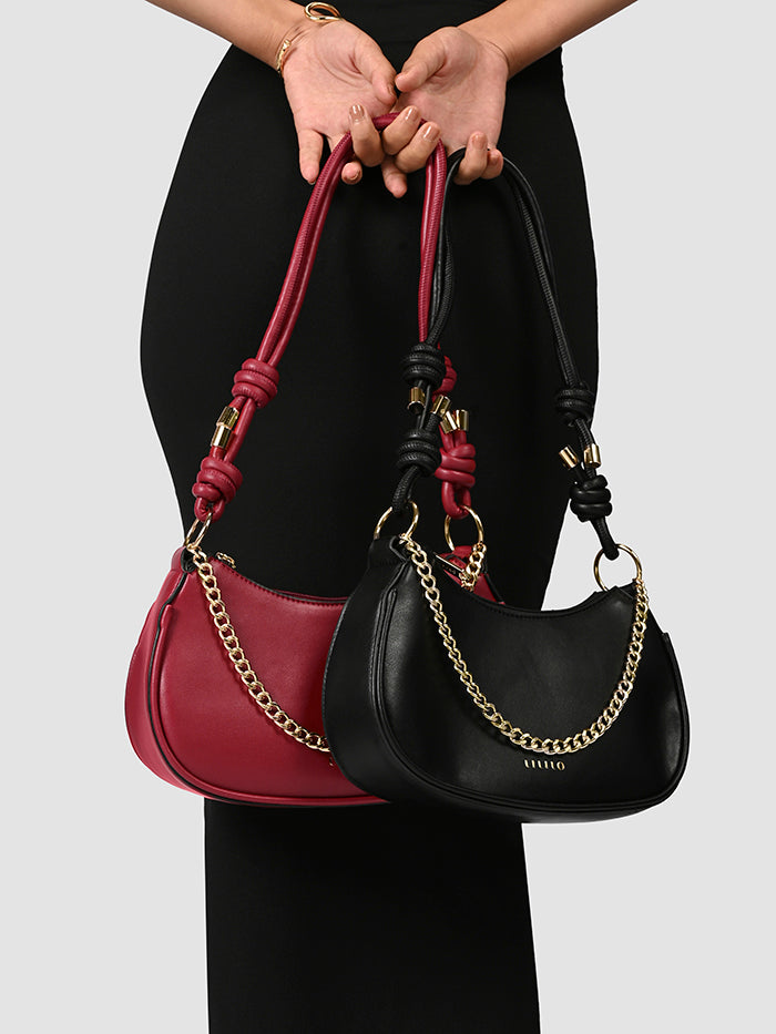 Tied Down Shoulder Bag Lililo