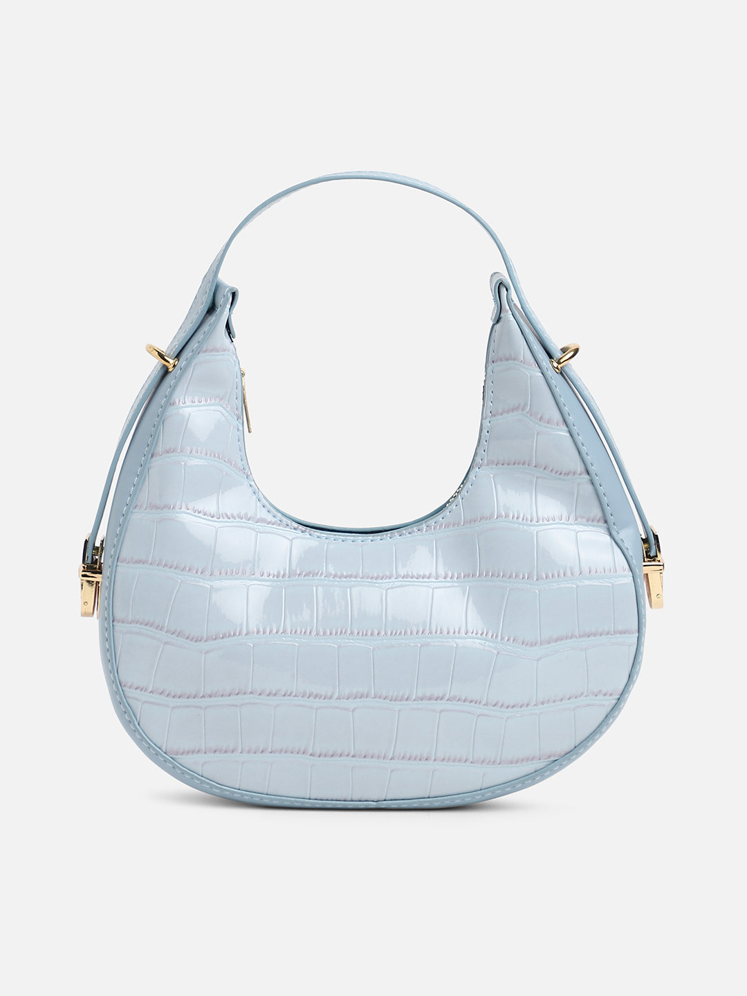 Azure Textured Sky Blue Mini Bag
