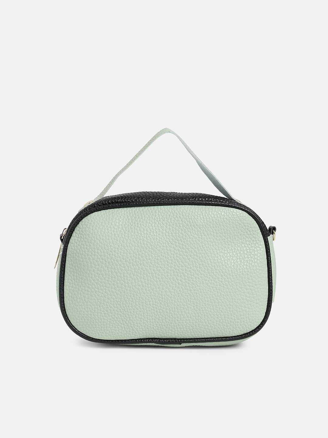 Multicolour Colourblocked Vegan Leather Sling Bag