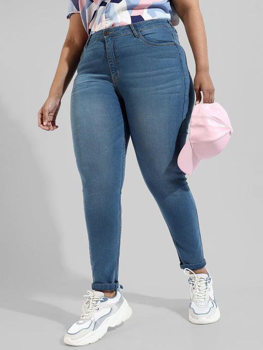 Solid Stylish Skinny Fit New Trend Denim Jeans