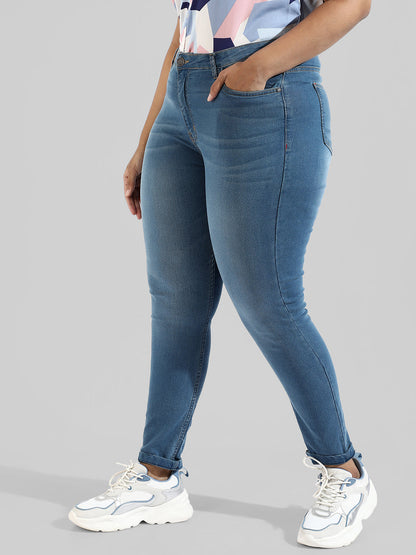 Solid Stylish Skinny Fit New Trend Denim Jeans