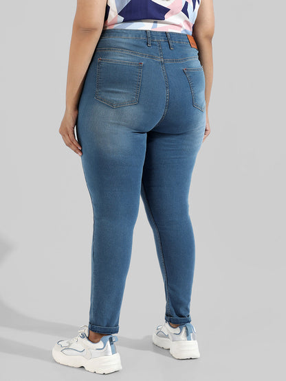 Solid Stylish Skinny Fit New Trend Denim Jeans