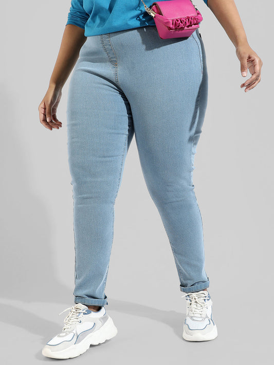 Solid Stylish Skinny Fit New Trend Denim Jeans