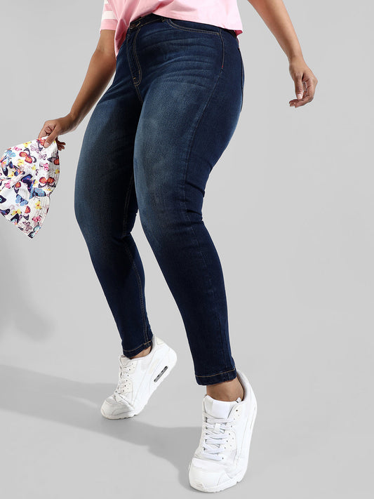 Solid Stylish Skinny Fit New Trend Denim Jeans