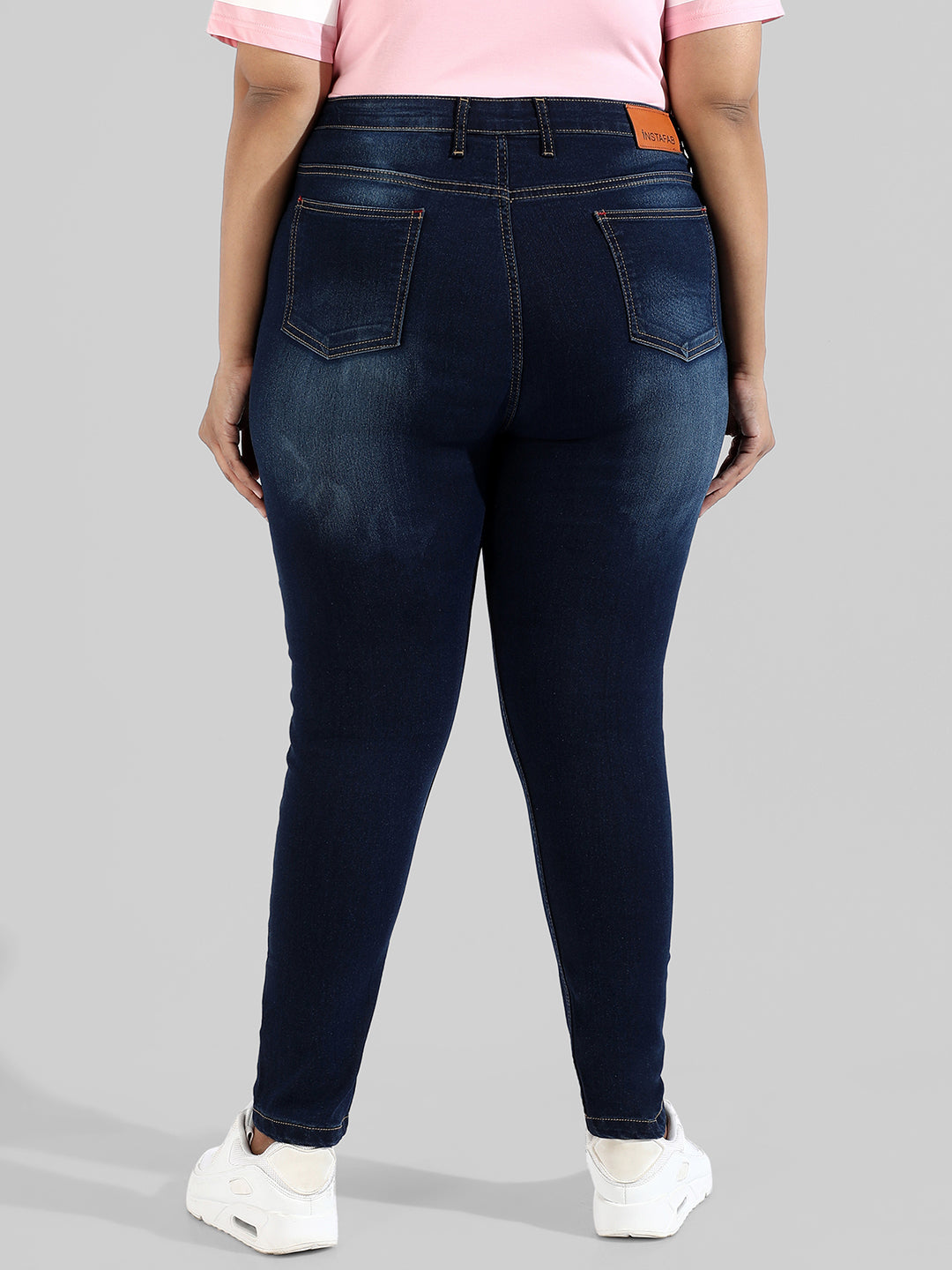 Solid Stylish Skinny Fit New Trend Denim Jeans
