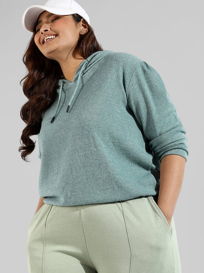 Solid Stylish Hooded Sweatshirts