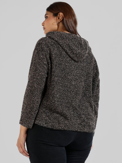 Solid Stylish Hooded Sweatshirts