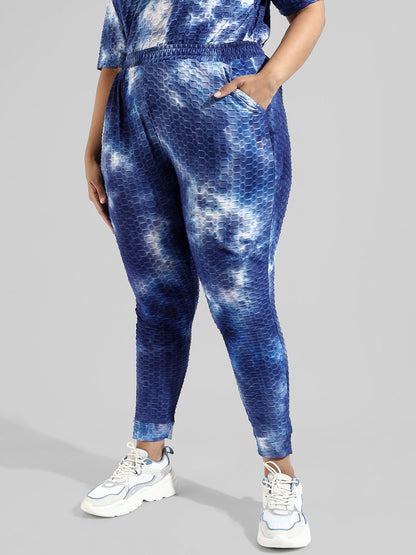 Tye-Dye Stylish Hooded Co-Ords Set