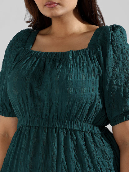 Instafab Plus Women Solid Stylish Casual Dresses