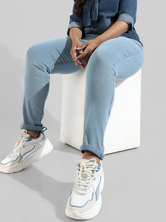 Solid Stylish Skinny Fit New Trend Denim Jeans