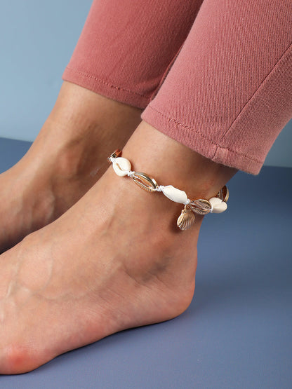 Shell Anklet Cum Bracelet