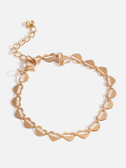 WOMEN GOLD PLATED SET OF 3 ANKLET CUM BRACELET