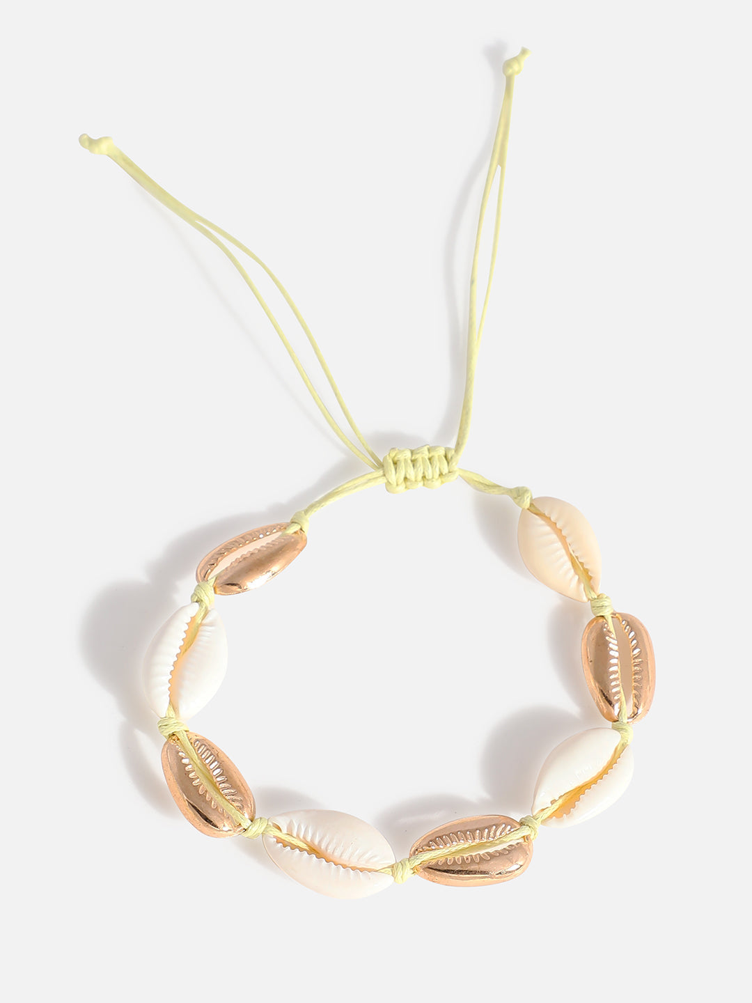 WOMEN GOLD PLATED SET OF 4 ANKLET CUM BRACELET