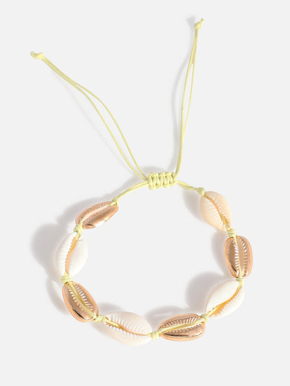 WOMEN GOLD PLATED SET OF 4 ANKLET CUM BRACELET