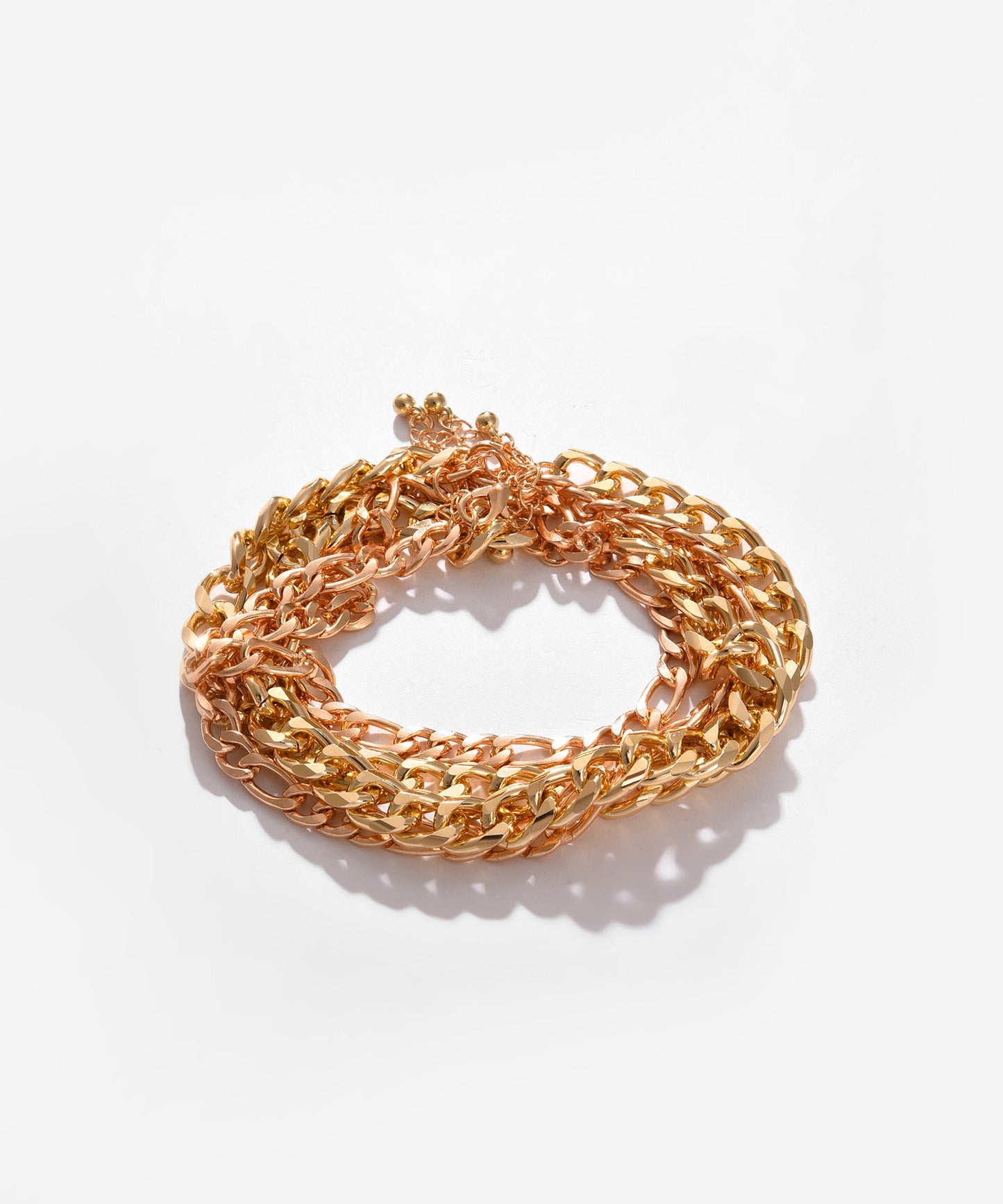 Pack of 4 Gold Plated Designer Bracelets