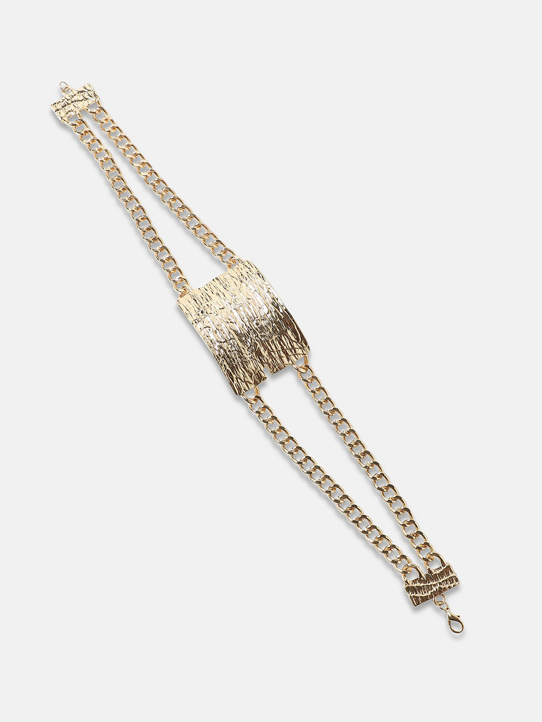 Gold-Plated Choker Necklace
