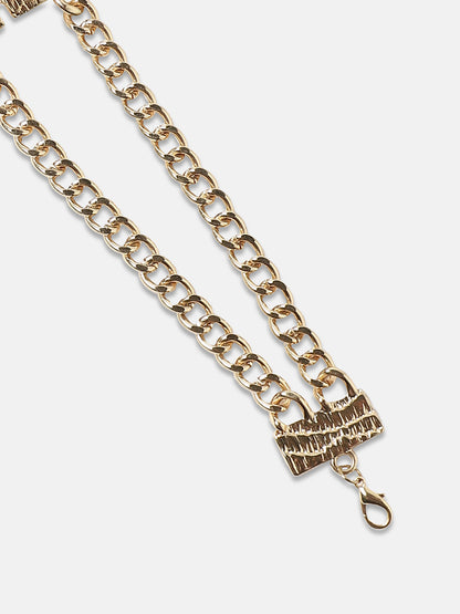 Gold-Plated Choker Necklace
