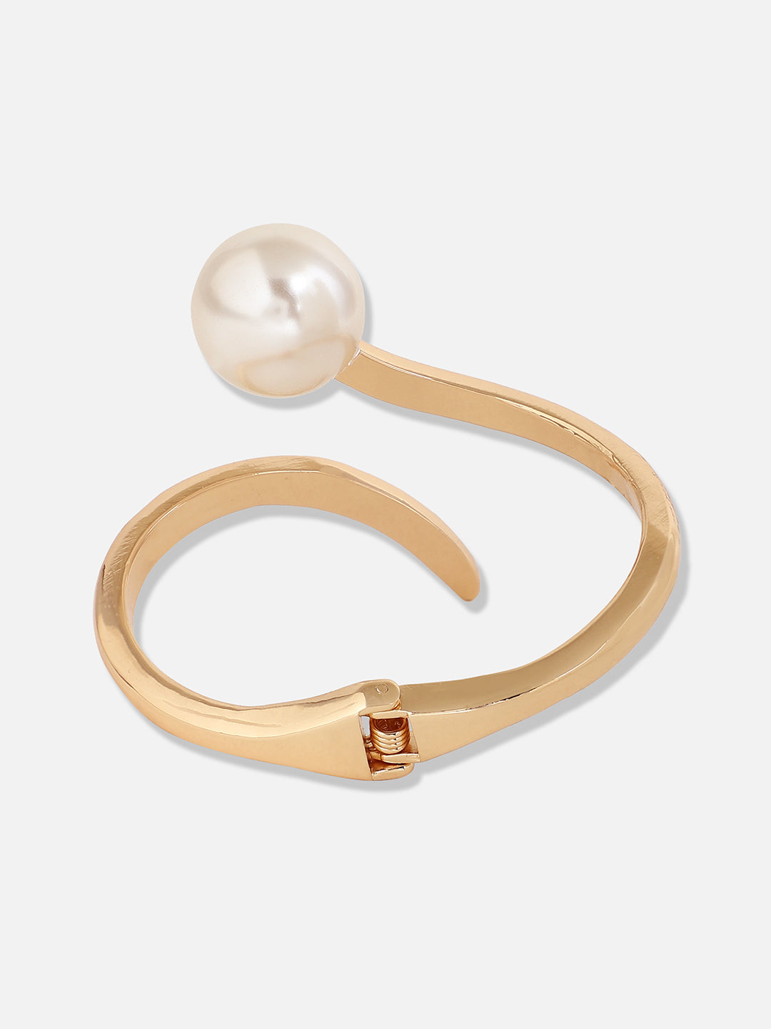 Gold Plated Pearls Casual Bracelet