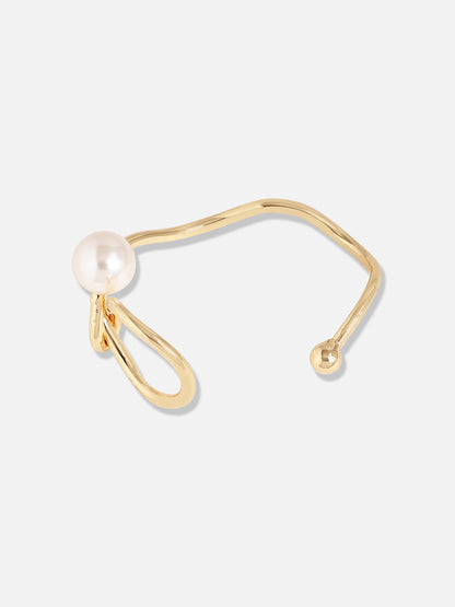 Silver Plated Pearls Party Bracelet