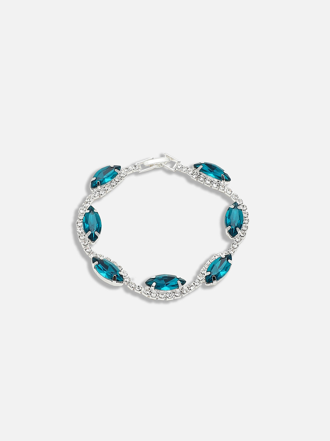 GOLD PLATED PARTY DESIGNER STONE BRACELET FOR WOMEN