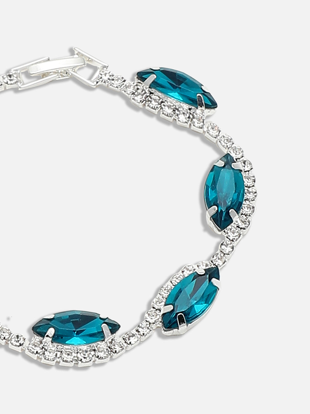 GOLD PLATED PARTY DESIGNER STONE BRACELET FOR WOMEN
