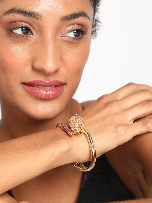 Crumpled Ball Bracelet