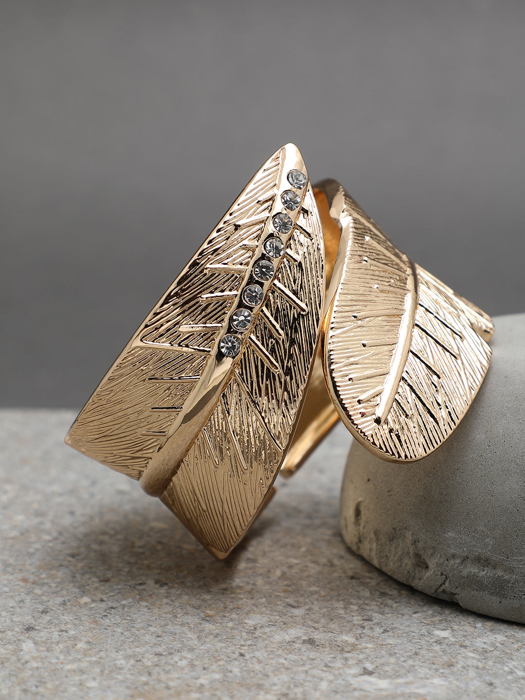 Gold-Plated Cuff Bracelet