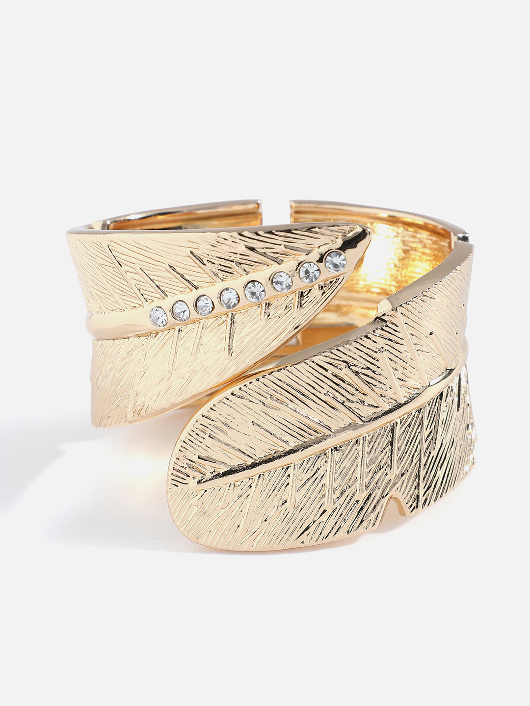 Gold-Plated Cuff Bracelet